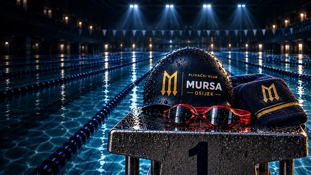 Kapica PK Mursa s naočalama i ručnikom na startnom bloku